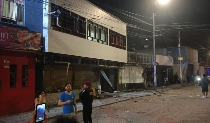 Detonan explosivo en local de eventos en Trujillo: 25 viviendas resultaron afectadas
