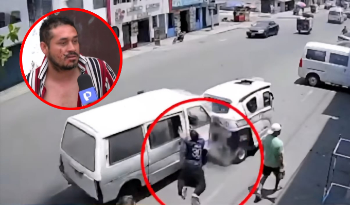 "Me ha arrastrado seis cuadras": habla joven que sobrevivió tras ir colgado en combi