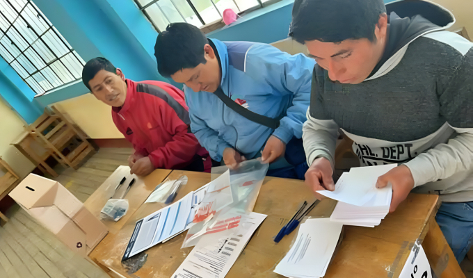 ¡Atención, miembros de mesa! Capacitaciones serán los domingos 29 de marzo y el 5 de abril