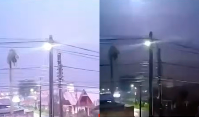 Intensas lluvias y tormentas eléctricas generan alarma en Oxapampa y Satipo