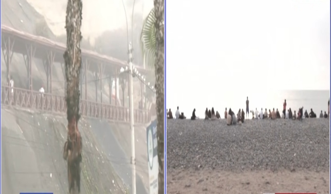 Caos y suciedad: cierre de Agua Dulce colapsa playas de Barranco