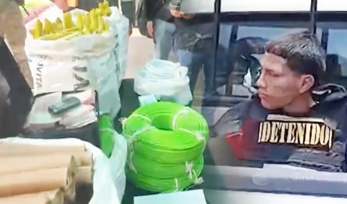 Cayó alias 'El Muky': Sujeto vendería explosivos a bandas criminales en Trujillo