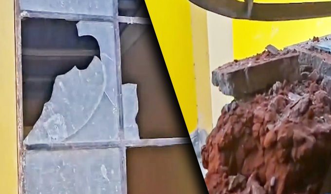 Detonan artefacto explosivo en Centro Materno Infantil de Trujillo