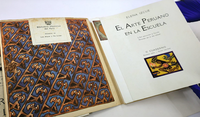 Ministerio de Cultura declara Patrimonio Cultural de la Nación dos ejemplares de “El arte peruano en la escuela”, de Elena Izcue