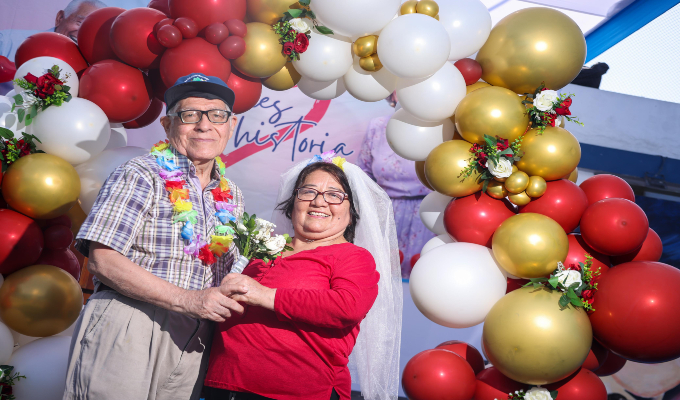 Lince: parejas de adultos mayores renovaron sus votos matrimoniales en emotiva ceremonia por San Valent&iacute;n