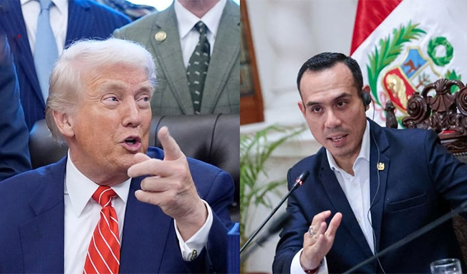 Donald Trump invitó al presidente José Jerí a la cumbre de líderes regionales que se realizará en Miami