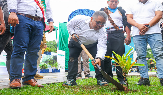 MIDAGRI lanza proyecto para recuperar ecosistemas que fortalecerá la agricultura en San Martín