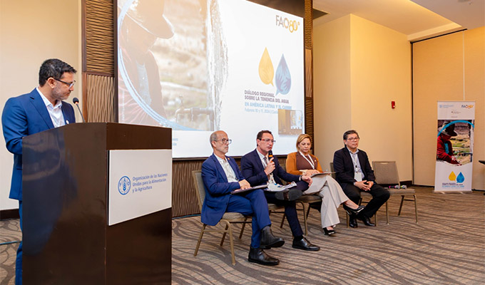 Perú participó en diálogo regional sobre el acceso, uso y derechos del agua organizado por la FAO