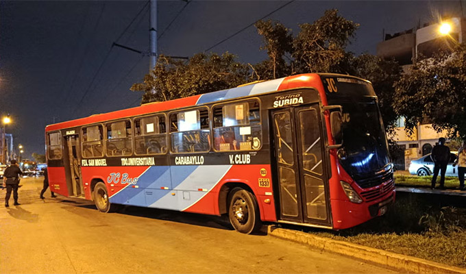 SMP: chofer de la empresa de transportes 'El Rápido' fue asesinado a balazos en plena ruta