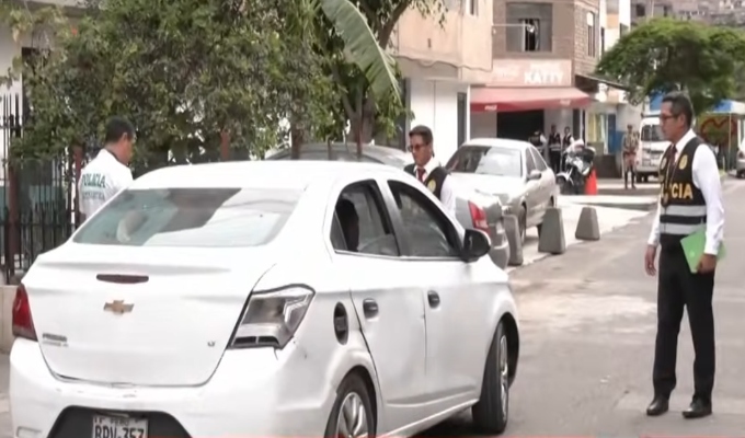 Policía Nacional del Perú reconstruye asesinato de chofer de la línea ‘Pesqueros’