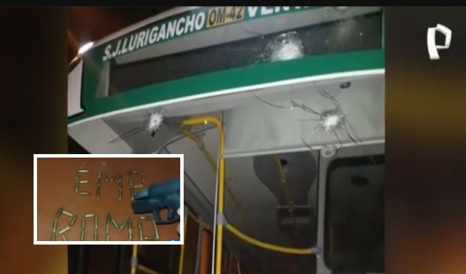 Extorsión en el transporte público: disparan contra combi de ‘La Roma’ por cobro de cupos