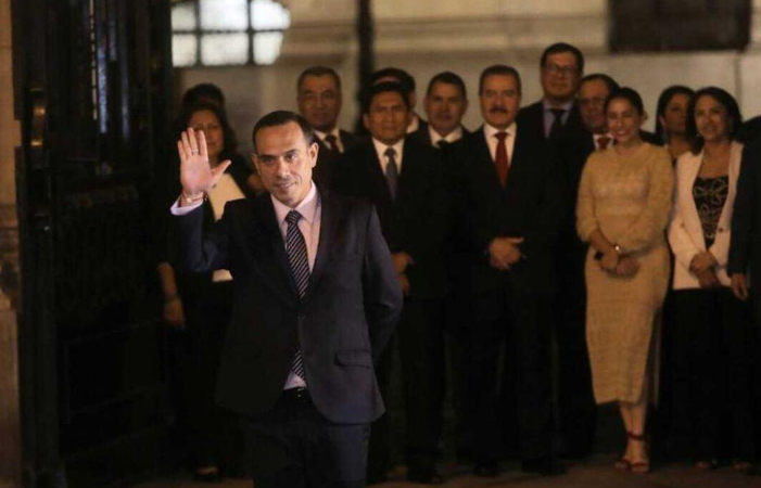 José Jerí abandona Palacio de Gobierno tras ser censurado por el Congreso