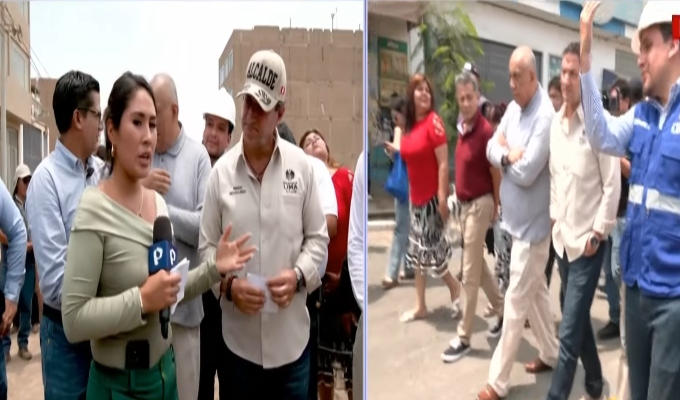 San Martín de Porres: Construyen corredor seguro para transportistas