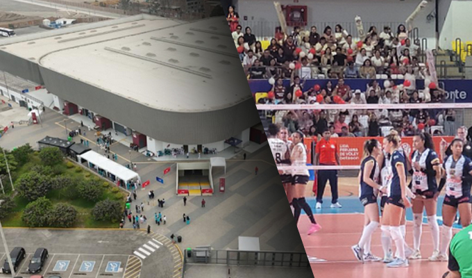 Polideportivo Lucha Fuentes es sede del Sudamericano de Clubes de Voleibol Femenino 2026
