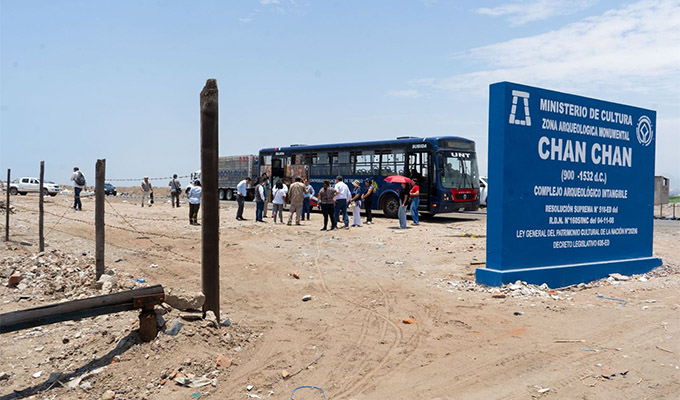 Fortalecen acciones multisectoriales para reforzar la protección del Complejo Arqueológico Chan Chan