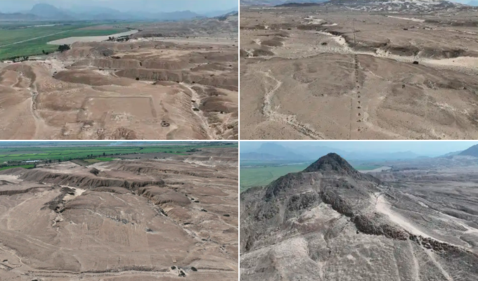 Descubren impresionante geoglifo y templo chimú en el valle de Chicama
