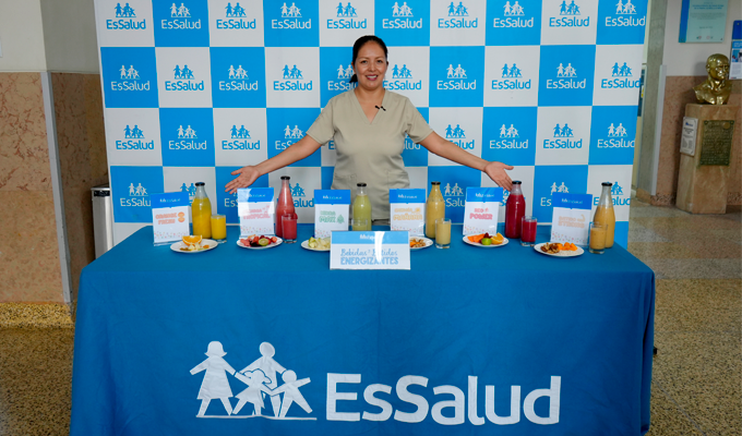 Hospital Almenara de EsSalud presenta ‘botiquín de hidratación’ para proteger a niños del calor del verano