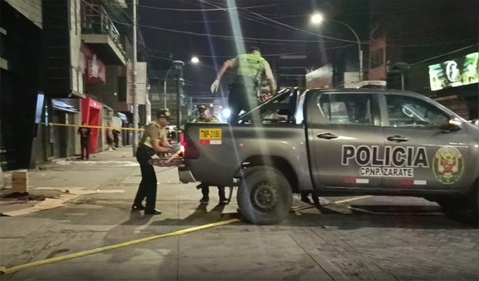 SJL: propietario de discotecas fue asesinado a balazos en la puerta de uno de sus negocios