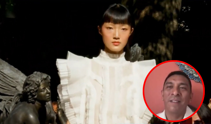 Diseñador peruano Jorge Luis Salinas llevará 75 diseños inspirados en el virreinato al Milan Fashion Week