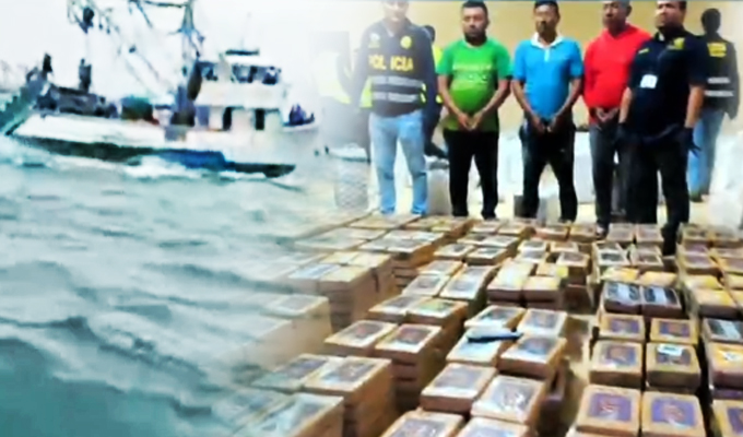 Narcolancha de la droga: el mayor hallazgo de cocaína en altamar de los últimos tiempos