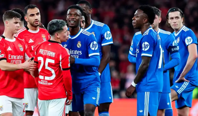 UEFA suspende a Gianluca Prestianni por presuntos insultos racistas a Vinícius