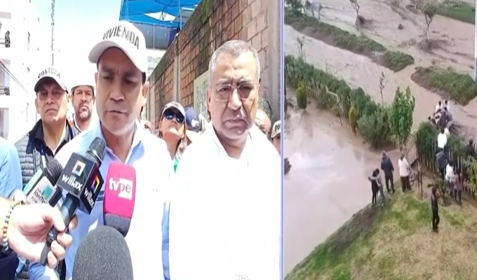 Huaicos en Arequipa: ministros llegan ante emergencia