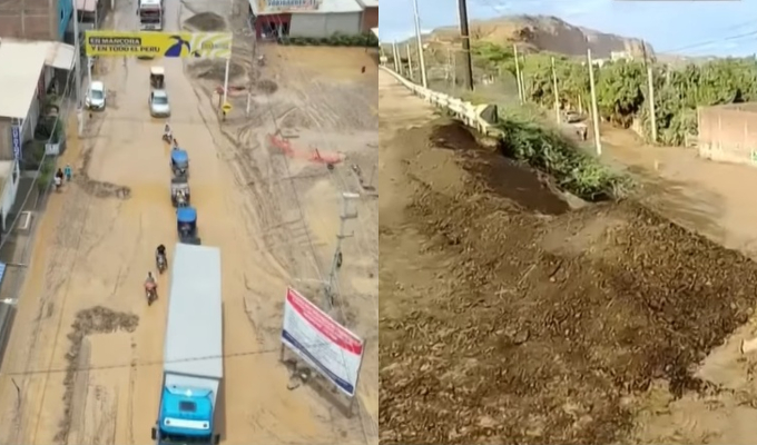 Tormentas, inundaciones y huaicos afectan balneario de Máncora