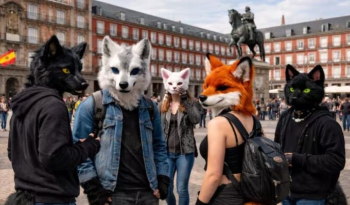 España: convocatoria de ‘therians’ en Barcelona termina en incidentes y detenciones