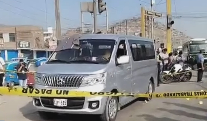 Ventanilla: sicario asesina a balazos a colectivero y graba el crimen