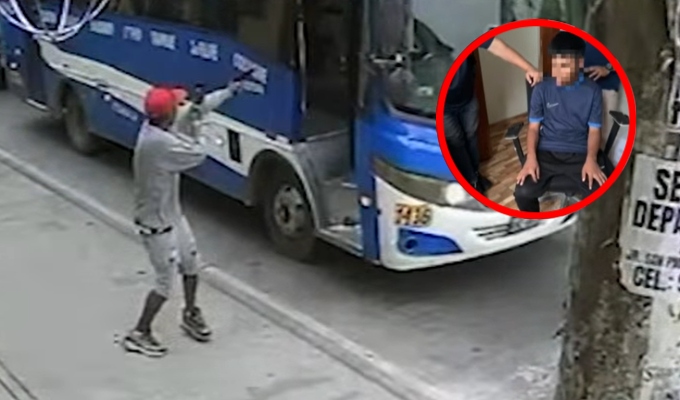 Cae menor de edad implicado en ataque a bus de ‘Los Azulitos’