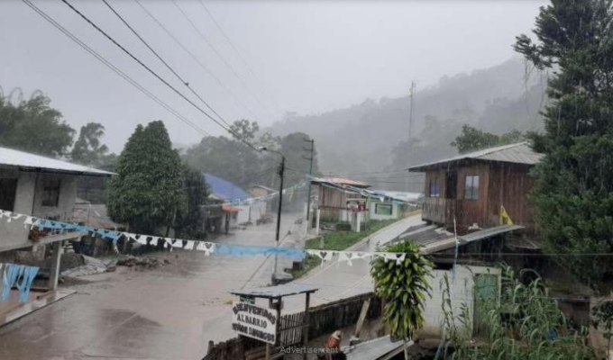 Alerta roja: 49 provincias de ocho regiones en riesgo muy alto por lluvias intensa