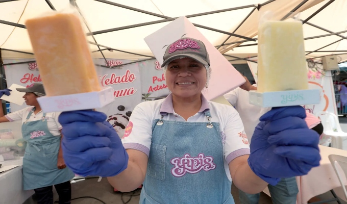 Calor extremo en la capital: vuelve la feria de helados y cremoladas