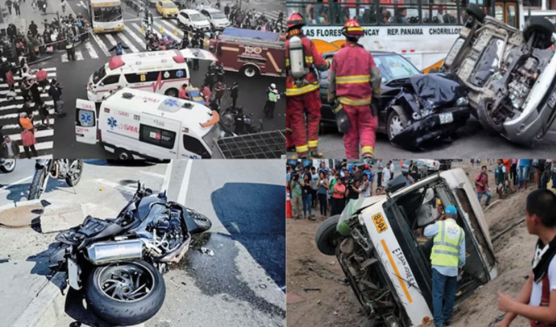 Accidentes de tránsito en Perú: más de 230 muertos en lo que va del 2026