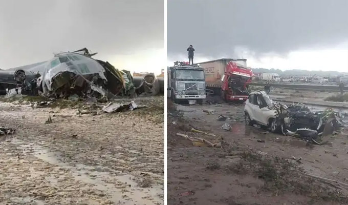 Bolivia: al menos 12 muertos y 20 heridos, varios de ellos graves, deja accidente aéreo en El Alto