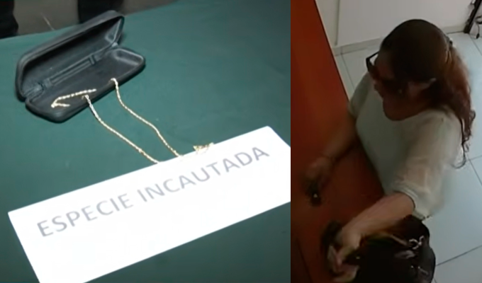 Miraflores: detienen a mujer acusada de robar joya valorizada en S/ 7.100