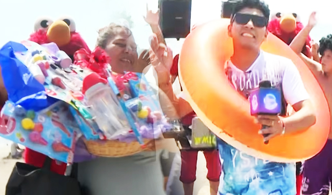 Padres derrochan su talento por los útiles escolares de sus hijos