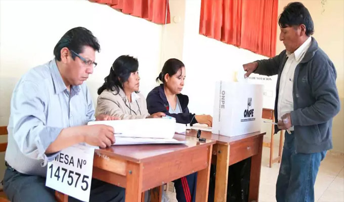 Elecciones 2026: proyecto de ley plantea otorgar día no laborable para los miembros de mesa