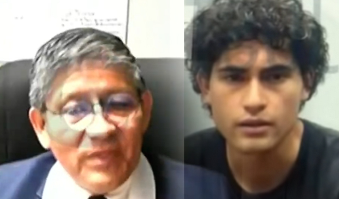 Caso Lizeth Marzano: Se realiza audiencia de prisión preventiva de Adrián Villar