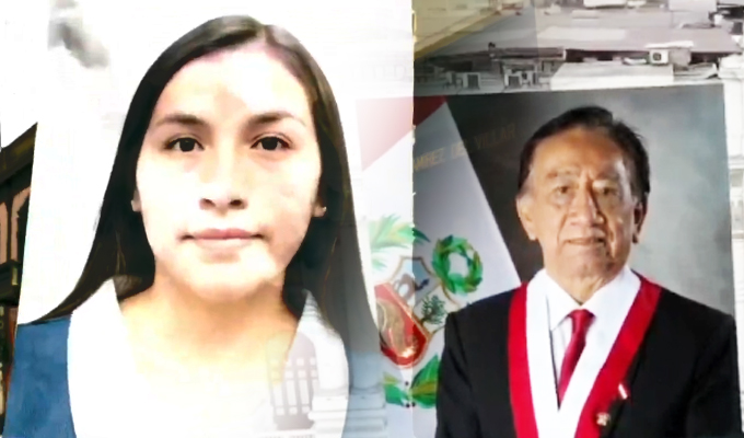 La exalumna con suerte del presidente Balcázar: visita al congresista y luego trabaja en el Estado