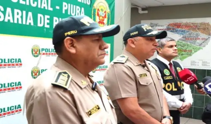 Piura: denuncias por extorsión se reducen 55 % durante estado de emergencia, informa la Policía