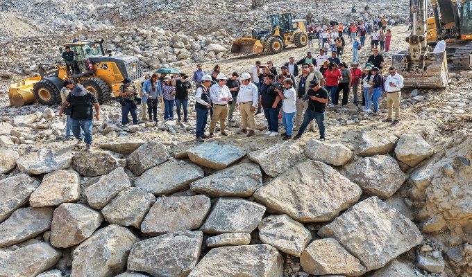 MIDAGRI sigue desplegando acciones en 22 puntos críticos de la cuenca del río Rímac