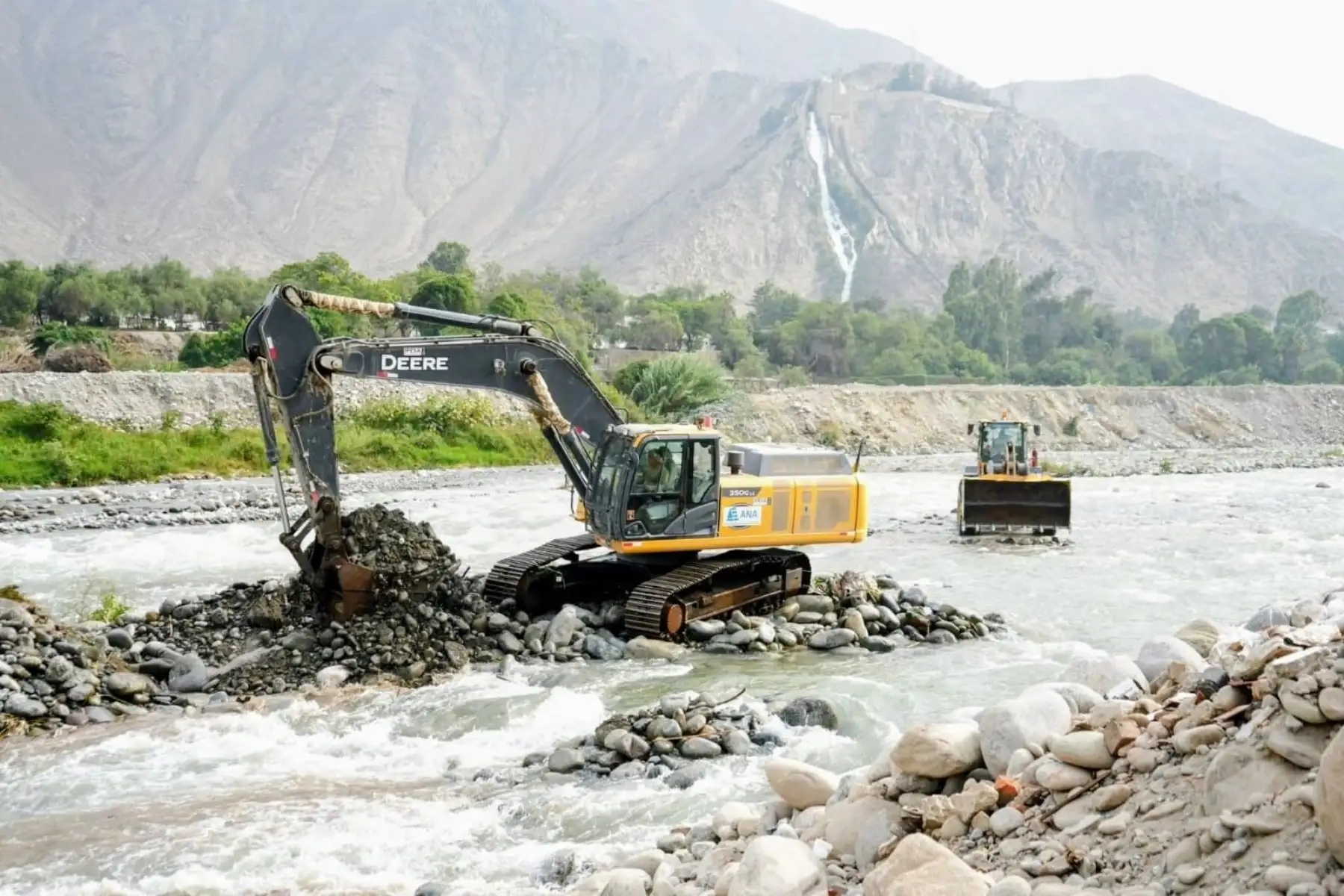 MIDAGRI: trabajos de prevención de la ANA en río Rímac aseguran a cerca de 18 000 viviendas