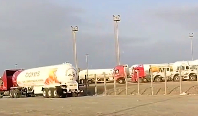 Choferes llegan hasta Pisco para abastecerse de gas natural
