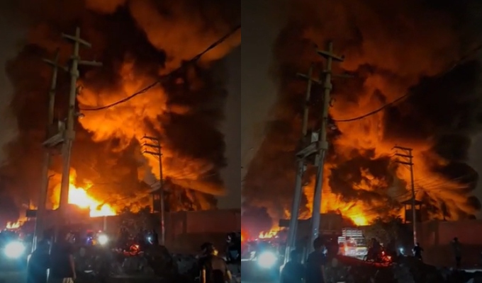 Incendio en Comas: más de 20 unidades de bomberos luchan por controlar las llamas