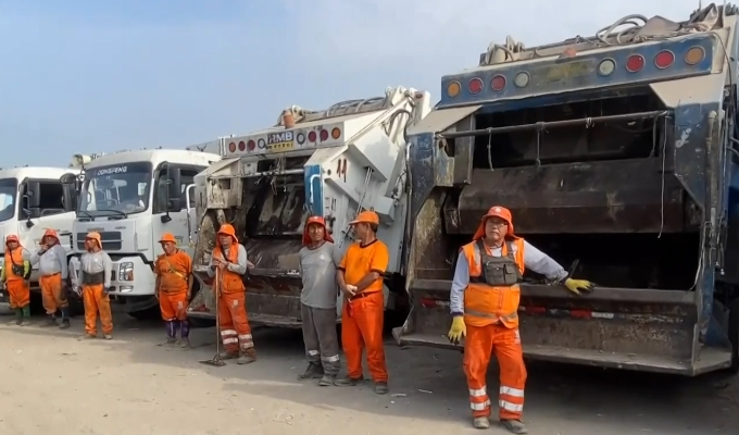 Camiones de basura no circulan en Villa El Salvador por falta de GNV