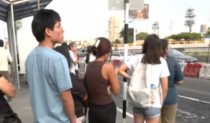 San Borja: aumentan colas en paradero Aviación del corredor rojo