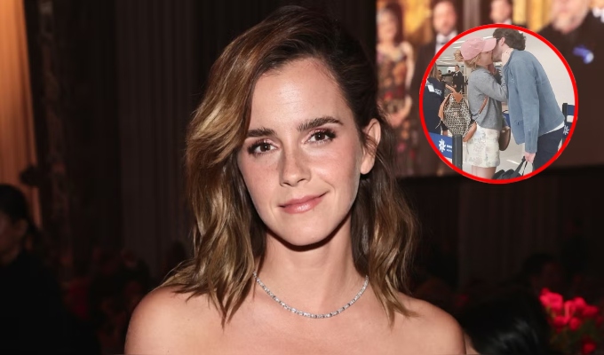 Emma Watson es captada besando a multimillonario mexicano, expareja de Belinda