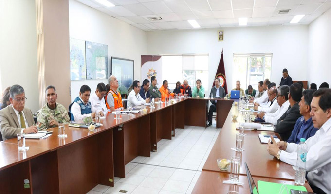 MIDAGRI despliega equipo técnico y coordina acciones de emergencia en Arequipa por lluvias