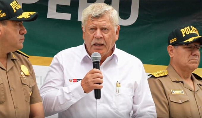 Ministro del Interior: Este lunes 9 de marzo se publicará el Plan Nacional de Seguridad Ciudadana