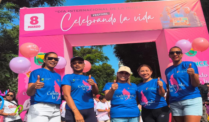 Lince conmemoró el Día Internacional de la Mujer con el festival “Celebrando la vida”